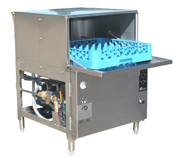 ET-AF Pumped Drain & Heat Dish Machine